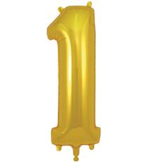 Gold Jumbo 1 Balloon