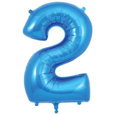 Blue Jumbo 2 Balloon