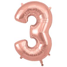 Rose Gold Jumbo 3 Balloon