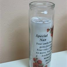 Memorial Candle - Nan
