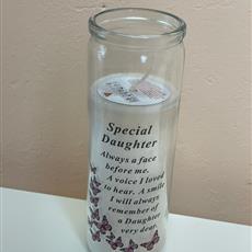 Memorial Candle - Daughter