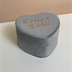 To Have &amp; To Hold Heart Box