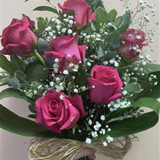 6 Rose tied sheaf