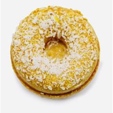 Cinnamon &amp; Vanilla Donut bath bomb