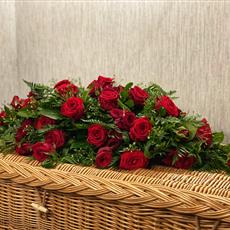 Classic Rose Coffin Spray