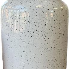 Speckled Vase (white)